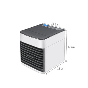Mini USB Air Cooler Portable Air Conditioner Humidifier Purifier 7 Color Light Desktop Air Cooling Fan Air Cooler Fan for office