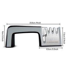 Load image into Gallery viewer, Tinchu - 4 in 1 Knife Sharpener Diamond Coated Knife &amp; Scissors Sharpener